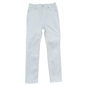 Boston Proper Skinny Jeans Women 26 Cotton Blend White‎